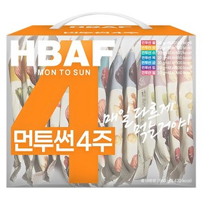 바프 먼투썬 4주 하루견과 560g, 1세트