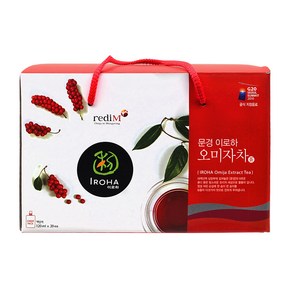 [이로하] 문경오미자차, 120ml, 20개입, 1개