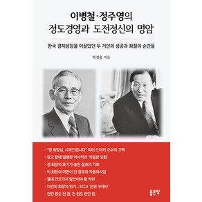 [좋은땅]이병철 정주영의 정도경영과 도전정신의 명암