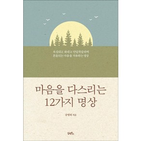 [담앤북스]마음을 다스리는 12가지 명상