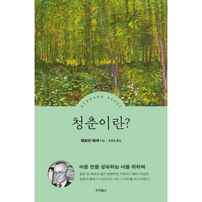 헤르만 헤세 청춘이란?:아픈 만큼 성숙하는 너를 위하여, 스타북스