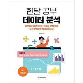 한달 공부 데이터 분석:실무에서 바로 통하는 데이터 분석 특강 시장 분석부터 빅데이터까지, 디스커버리미디어, 전익진