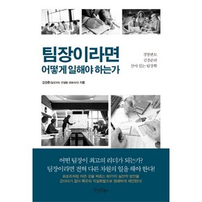 팀장이라면 어떻게 일해야 하는가:경영멘토 김경준의 살아 있는 팀장학, 원앤원북스, 김경준 저