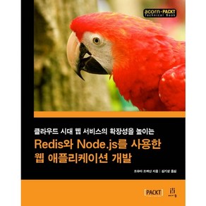 Redis와 Node.js를 사용한 웹 애플리케이션 개발:클라우드 시대 웹 서비스의 확장성을 높이는, 에이콘출판