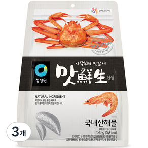 대상 청정원 맛선생 해물 분말, 120g, 3개