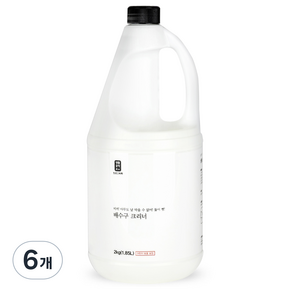 생활공작소 배수구 클리너, 1.85L, 6개