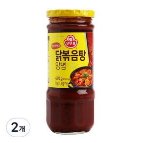 오뚜기 닭볶음탕 양념, 470g, 2개