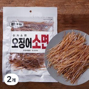 리프레쉬 이카소멘 오징어 소면, 250g, 2개