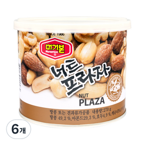 머거본 너트프라자, 270g, 6개