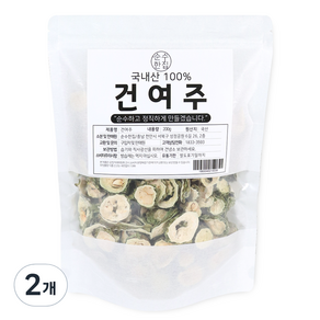 순수한집 건여주, 200g, 2개