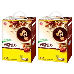 오뚜기 힐링타임 궁중한차, 18g, 100개입, 2개