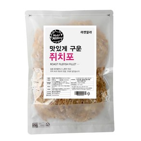 마켓밀러 맛있게 구운 쥐치포, 500g, 1개