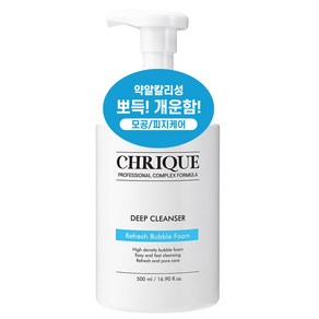 크리크 리프레쉬 버블 폼 딥 클렌져, 1개, 500ml