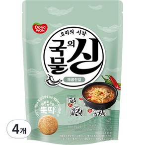 동원 국물의 신 매콤한알, 100g, 4개