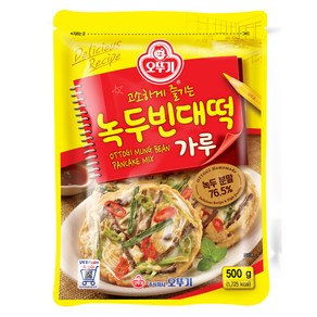 오뚜기 녹두 빈대떡 가루, 500g, 1개