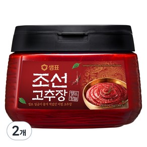 샘표 조선 고추장, 2kg, 2개