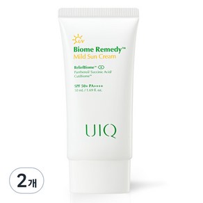 유이크 바이옴 레미디 마일드 선크림 SPF50+ PA++++