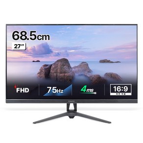 큐닉스 FHD 오피스 게이밍 모니터, 68cm, QX27SD REAL 75 HDR(일반)