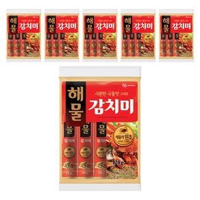 대상 해물 감치미, 6개, 120g