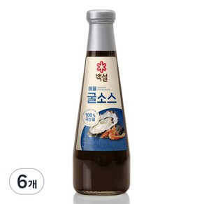 백설 해물 굴소스, 500g, 6개