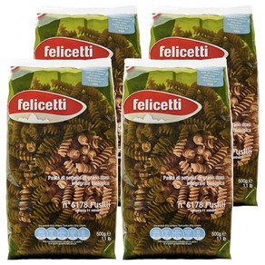 펠리체티 통밀 푸질리, 500g, 4개