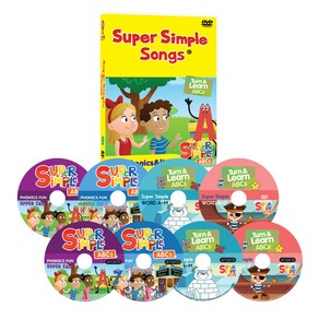 NEW Super Simple ABC Phonics + WORD DVD + 오디오CD세트 영어대본 온라인제공