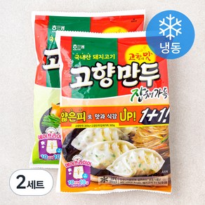 고향만두 300g + 잡채가득 300g 세트 (냉동), 600g, 2세트