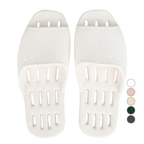 페이퍼플레인 키즈 아동용 욕실화, 화이트, 1개