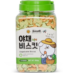 비스코티 반려동물 비스켓, 야채, 800g, 1개