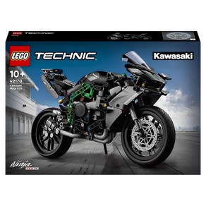 레고 테크닉 42170 Kawasaki Ninja H2R 모터사이클, 혼합색상, 1개