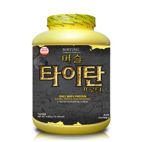 보령 머슬 타이탄 프로틴 헬스보충식품, 4kg, 1개