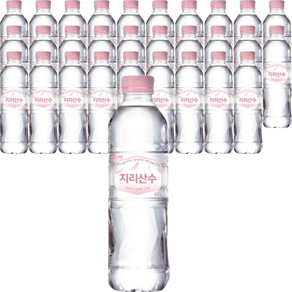 지리산수 핑크, 500ml, 80개