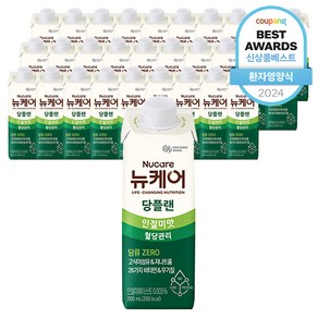 뉴케어 당플랜 인절미맛, 200ml, 30개