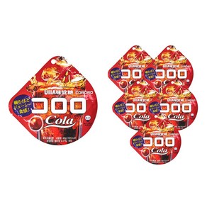 UHA 미카쿠도 코로로 콜라맛 젤리 40g x 6개입, 240g, 1개