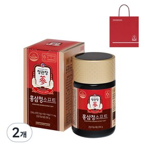 정관장 홍삼정 소프트 + 쇼핑백, 200g, 2개