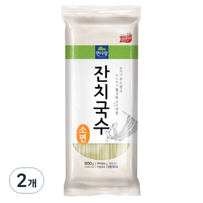 면사랑 잔치국수 소면, 900g, 2개