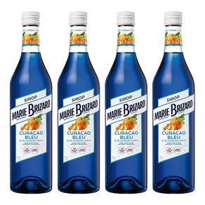 마리브리자드 블루큐라소 시럽, 700ml, 4개