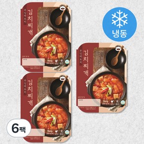 푸딩팩토리 김치찌개 (냉동), 750g, 6팩