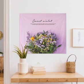 상상후 패브릭 포스터, 스위트바이올렛