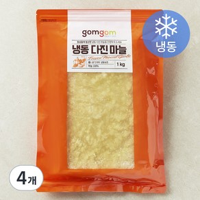 곰곰 냉동 다진마늘, 1kg, 4개