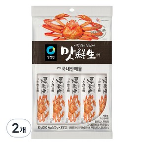 맛선생 해물 스틱, 80g, 2개