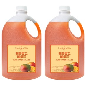 서울팩토리 애플망고에이드, 1.8kg, 2개