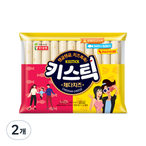 롯데푸드 키스틱 소시지, 550g, 2개