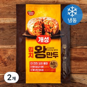 동원 개성 김치왕만두 (냉동), 2.24kg, 2개