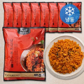 한우물 닭갈비 볶음밥 (냉동), 210g, 8개