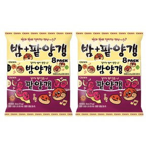 크라운 밤양갱 50g x 4p + 팥양갱 50g x 4p