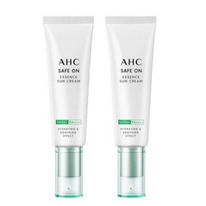 AHC 세이프온 에센스 선크림 SPF50 + PA ++++, 50ml, 2개