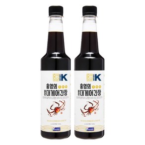 홍영의 붉은대게 어간장, 500ml, 2개