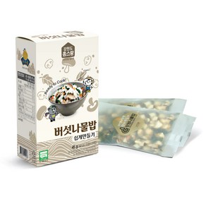 홈스랑 버섯나물밥 쉽게만들기, 45g, 1개