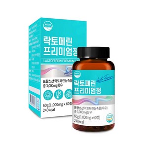 웰리즈 락토페린 프리미엄정 60g, 60정, 1개